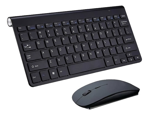 Combo Teclado Mouse Elegante Inalámbrico 2.4ghz Slim Ergonom