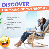 Lions Mane Mushroom Supplement Gummies - Organic Mushroom Gu