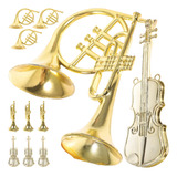 Xiaery 12 Unidades, Modelo De Instrumento Musical, Pequeña