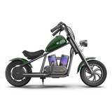 Moto Eléctrica Infantil Hyper Gogo Cruiser 12 Plus Color Verde