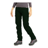 Pantalon Termico Impermeable Softshell Con Micropolar Mujer