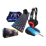 Combo Gamer Profesional Teclado / Pad Mouse / Diadema /mouse