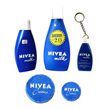 Kit Antiguo De Productos De Cremas Nivea De Los 80s