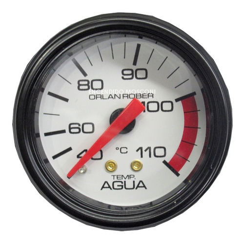 Reloj Temperatura De Agua Orlan Rober Linea Blanca 52mm