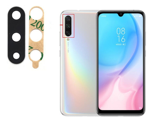 Vidrio Visor Cámara Trasera Lente Para Xiaomi Mi 9 Lite