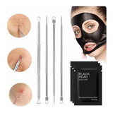 Kit X6 Saca Comedones Acnés Y Mascarilla Para Puntos Negros