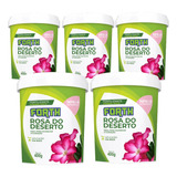 Kit 5 Fertilizante Rosa Do Deserto 400g Floração Forth