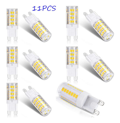 11pcs120v Regulable 6000k Luz Blanca Fría