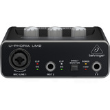 Interface De Audio Behringer Um2 2x2 Audio Usb