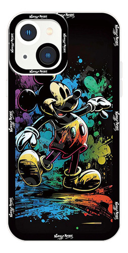 Funda De Teléfono Mickey Mouse Cut Para iPhone 15, 14, 13, 1