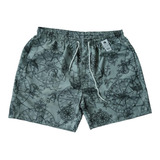 Kit Com 5 Shorts Mauricinho Plus Size Estampado Moda Praia