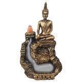 Incensario Cascata Buda Hindu Namaste Porta Incenso 3 Cores