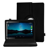 Capa Tablet Multilaser M10 M10a Premium Giratória - Preta