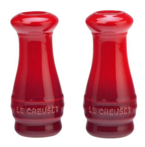 Conjunto Saleiro E Pimenteiro De Cerâmica Premium Le Creuset