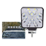 Barra Led 48w 16 Led 10 Cm Bicolor Luz Blanca Y Ambar 12-24v