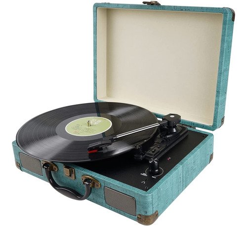 Suitcase Vinyl Player Bluetooth Turntable Vinyl Record Playe
