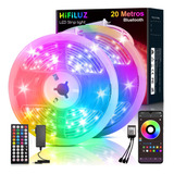 Tira De Luces Led 20m App Bluetooth Control Rgb Música Sync