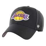 Gorra 47 Brand Los Angeles Lakers Unisex Logo Bordado Negro