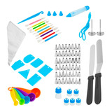 Kit Confeiteiro Completo Sacos Bicos Confeitar Profissional