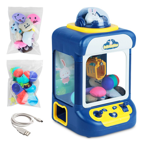 Máquina De Garras Con Peluches Y Gashapon Para Niños Juguete