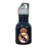 Botella Metalica Real Madrid Futbol - Kido 335ml Niños