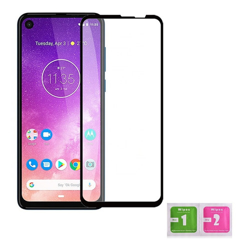 Película Vidro 3d Full Cover Tela Toda - Motorola One Action