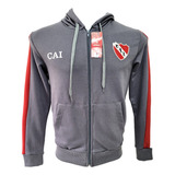 Campera Independiente Con Capucha Y Bolsillos 2023 Original