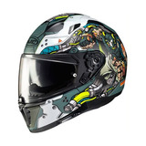 Casco Hjc I70 Bane Batman Dc Doble Visor Pinlock 