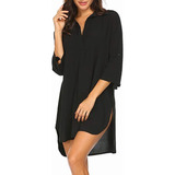 Mujer Traje De Playa Baño Cover Up Bikini Blusas Vestidos