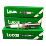 Kit 4 Bujias Lucas Indiel Fiat Cronos/argo 1.3 Firefly Gnc