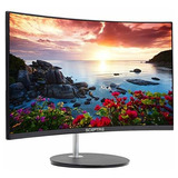 Sceptre - Monitor Led Curvado De 27 Pulgadas, 75hz, Hdmi, V. Color Metal Black