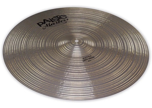 Platillo Paiste Masters Edr-21 Extra Dry Ride Caja Cerrada