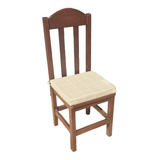 Kit 2 Almofada/assento Cadeira Em Couro Legítimo Bovino 