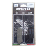 Combo Pastillas Ridemood Gixxer 250 Organic Del + Ceram Tras