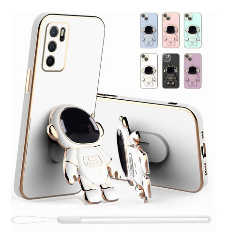 Funda Para Oppo Realme Carcasa Case Soporte De Astronauta