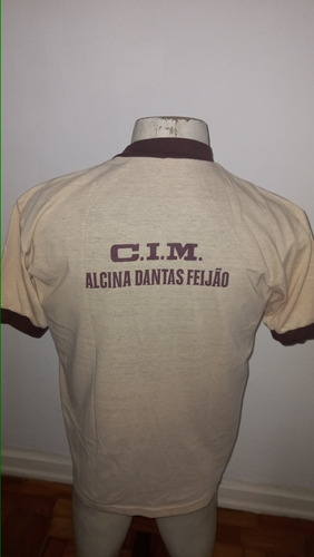 Camisa Antiga Escola Alcina Veste P Usada