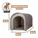 Caminha Cama Cachorro Casa Ecológica N5 Raça Grande Casinha