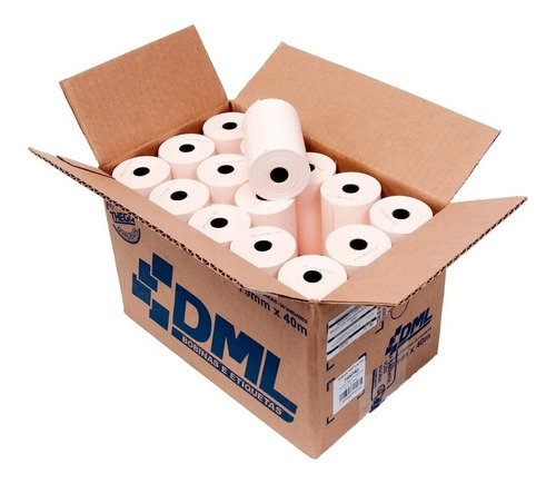 Bobina P/ Cupom Fiscal, Não Fiscal Ecf Pdv Recibo 80x30 Cx30