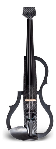 Violín Eléctrico Aureal 4/4 Fibra De Carbono, Con Accesorios