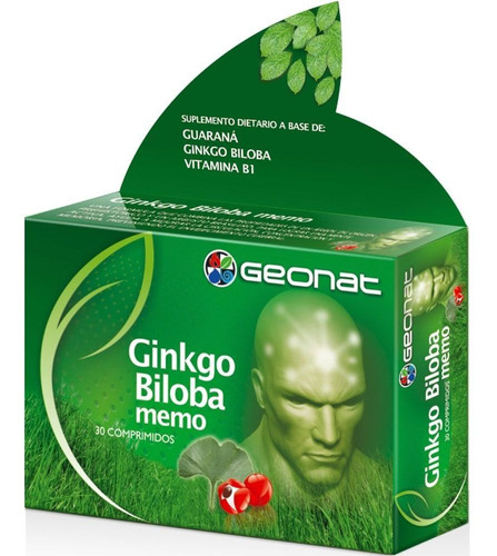 Geonat Ginkgo Biloba Memo X 30 Comp. Sabor No