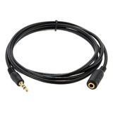 Cable Blindado 5m Alargue Auricular Audio Plug-jack 3.5mm 