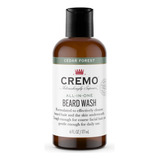 Cremo Cedar Forest - Lavado De Barba Y Cara Todo En Uno, Di.