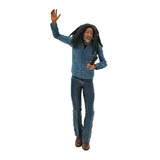 Figura Bob Marley Cantante Reggae Leyenda Jah Rastafari 18cm