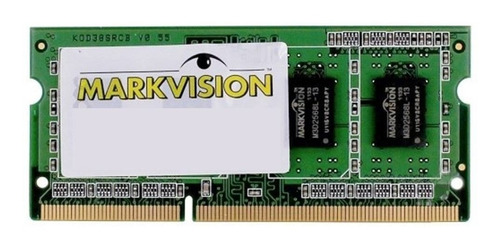 Memoria Sodimm Ddr3 Markvision 4gb 1600mhz 1.35v Bulk