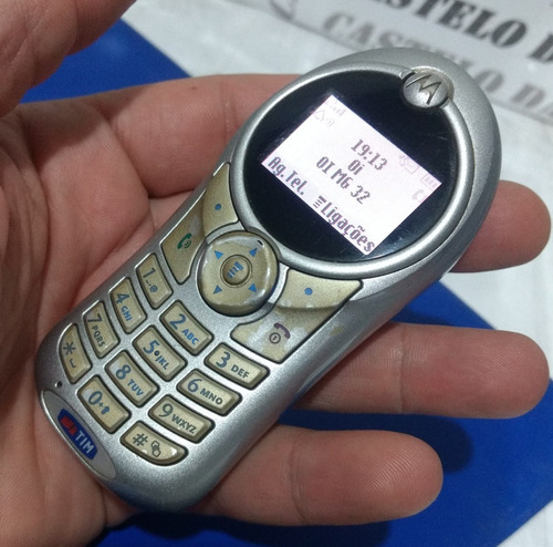 Celular Motorola C155 É Um C115 Com Display Colorido Antigo