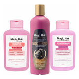 Tratamiento Nocturno Shampoo Y Acondicionador Magic Hair Kit