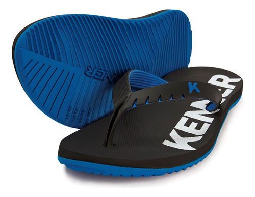 Sandalia/chinelo Kenner Original Red Pto/azul Oportunidade !