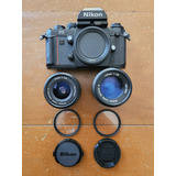 Nikon F3 + 28mm + 100mm