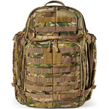 Mochila Tactica Militar 5.11 Rush72 Multi Camo 55 Litros Bac Color Camuflaje Diseño De La Tela Nylon