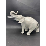 Escultura Porcelana Elefante Marca Royal Dux